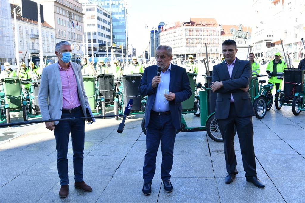 New electric tricycles of subsidiary City Waste Disposal of Zagreb Holding Ltd.